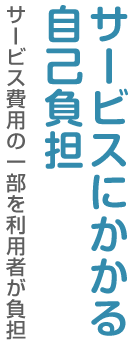 サービスにかかる自己負担