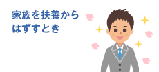 家族を扶養からはずすとき